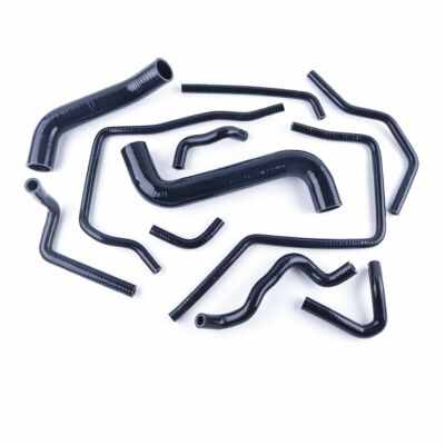 ZAP Black Silicone Radiator Heater Hose For 02-07 Subaru WRX GDA GGA STI GDB GGB