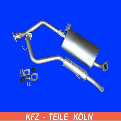 Auspuffanlage OPEL FRONTERA B 2.2 5-Türig Mittelschalldämpfer Endschalldämpfer