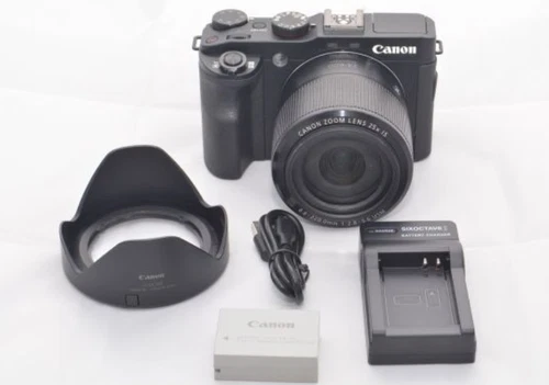 Canon PowerShot G3 X 20.2 MP Digital SLR Camera  Black USED Japan umataRO