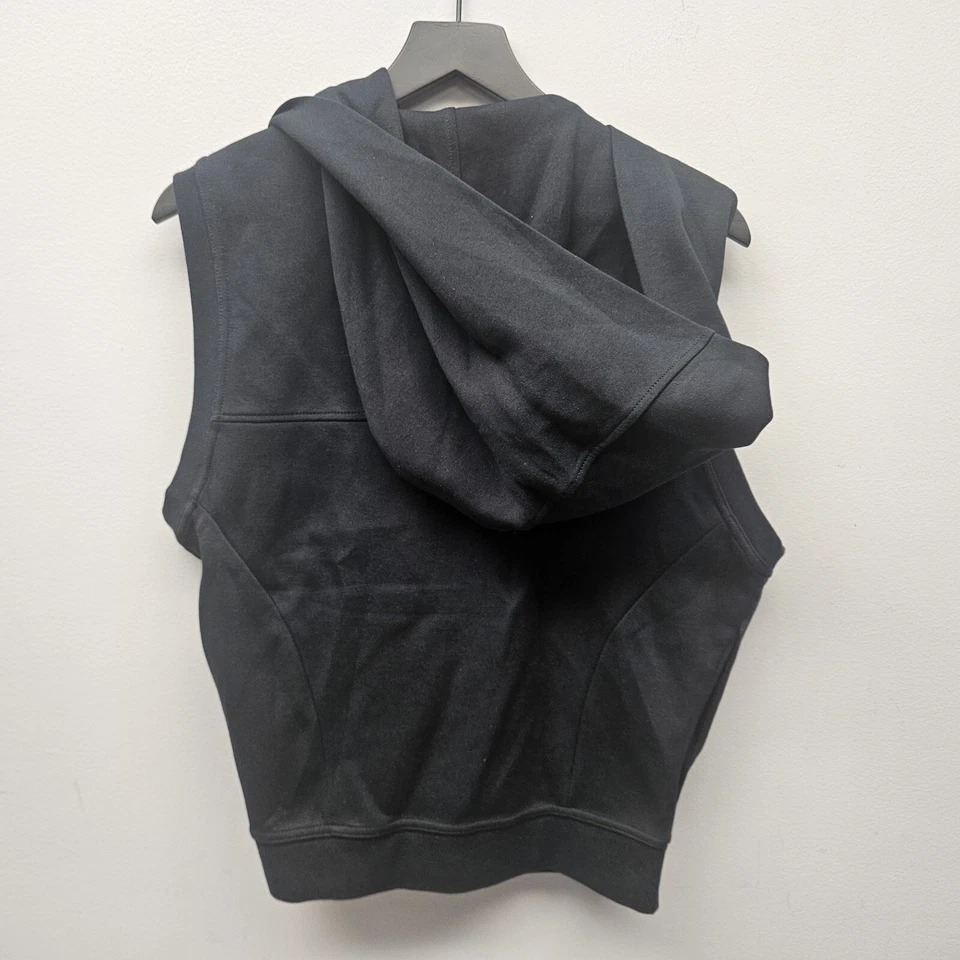 Chaleco con capucha negro polar Nike Sportswear Tech para mujer / 689067 010 / talla grande Foto 4 de 4