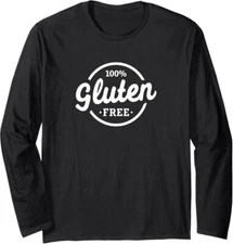 Gluten Free Celiac Disease - Gluten Free Diet Gift Long Sleeve Tshirt
