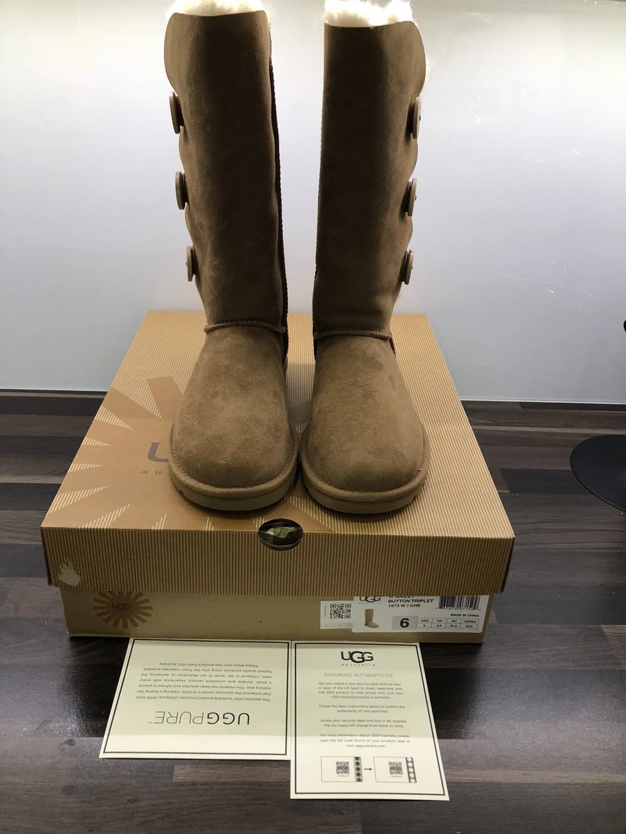 Ugg tall boots with hotsell buttons