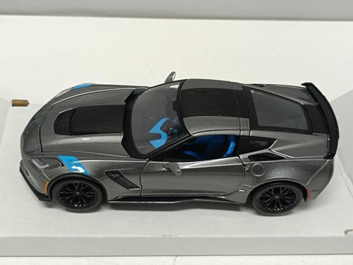 Chevrolet Corvette Grand Sport 2017 Grey Met Grigio Maisto 1:24 Usato 1/24 - Foto 17 di 18