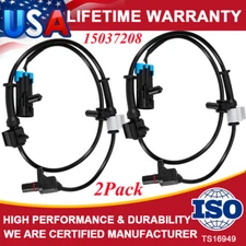 Lot of 2 ABS Speed Sensor For Chevy Silverado ExpressTahoe Sierra Front LH or RH