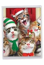 1 Big Merry Christmas Greeting Card - Merry Christmas to Zoo J6652HXSG