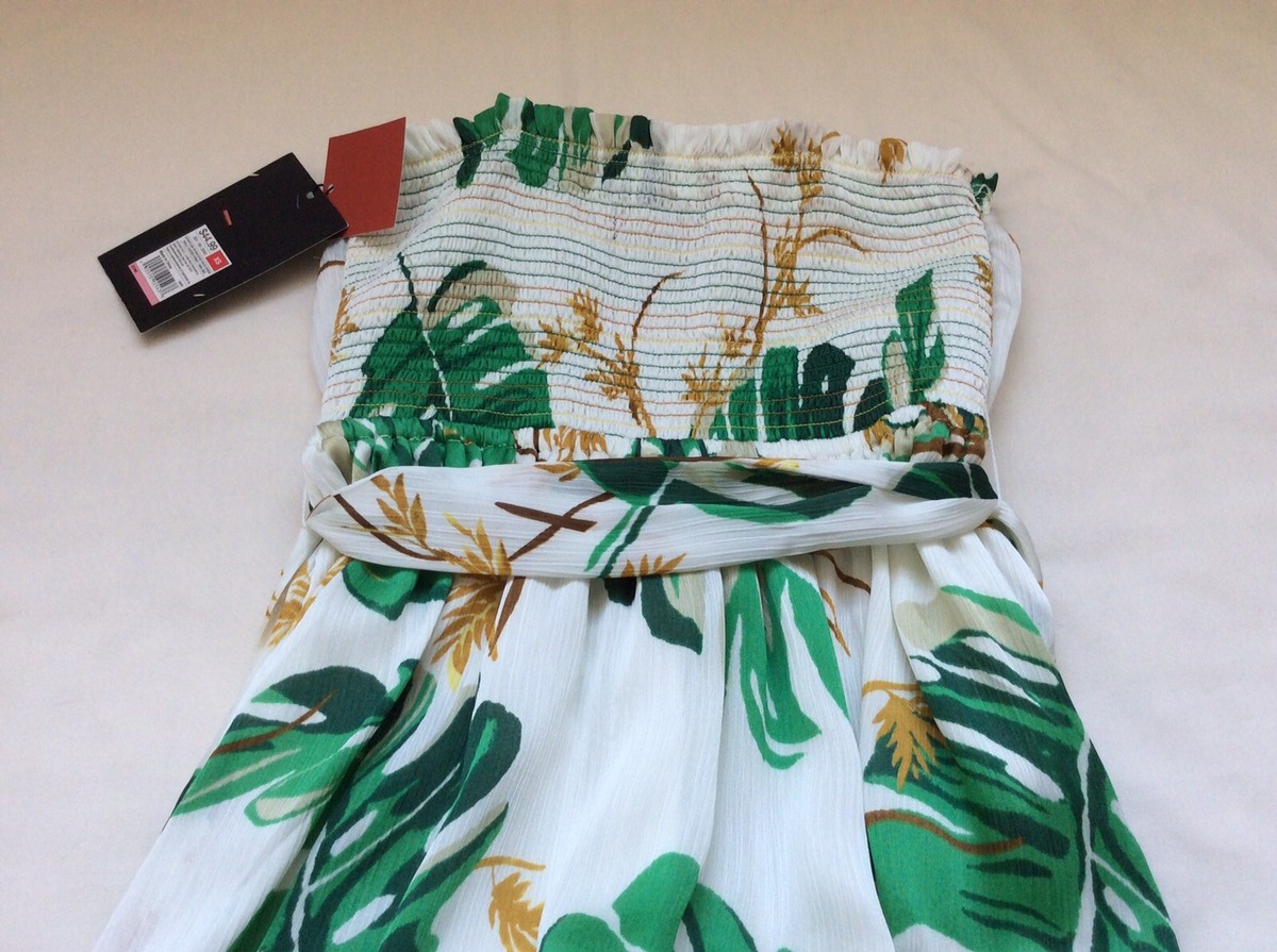 The Webster Miami At Target Palm Print Maxi Dress (size: XS