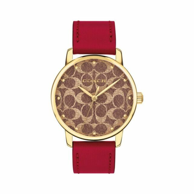coach red watch