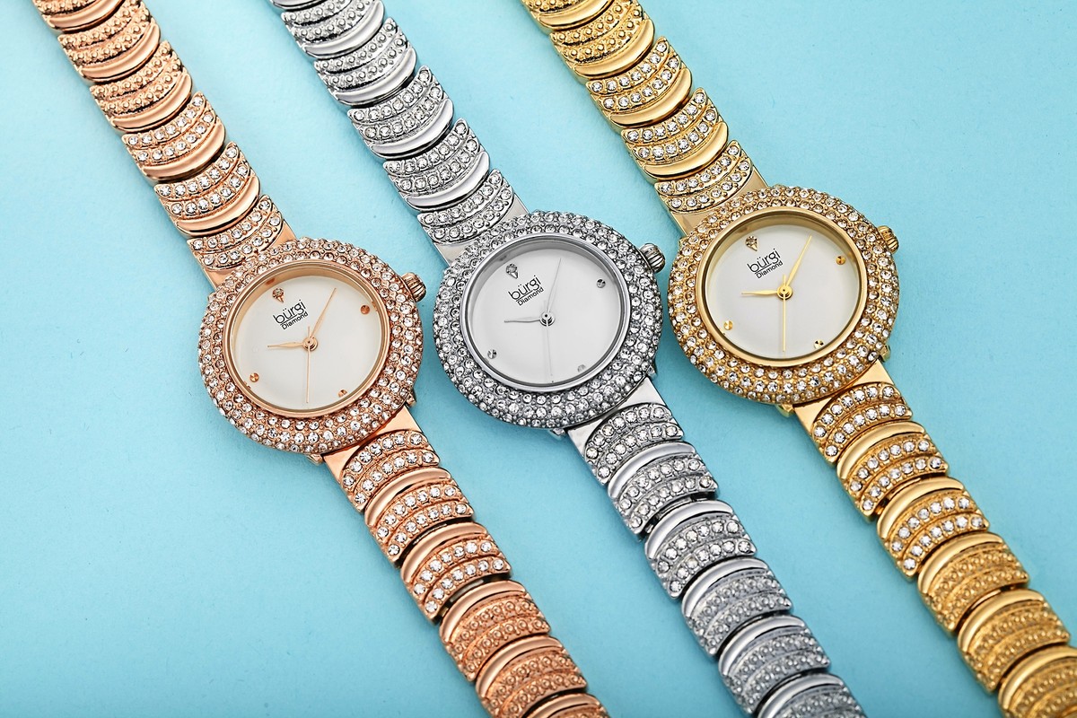 Womens Watches Burgi Watch Set Women's Burgi BUR266 Quartz