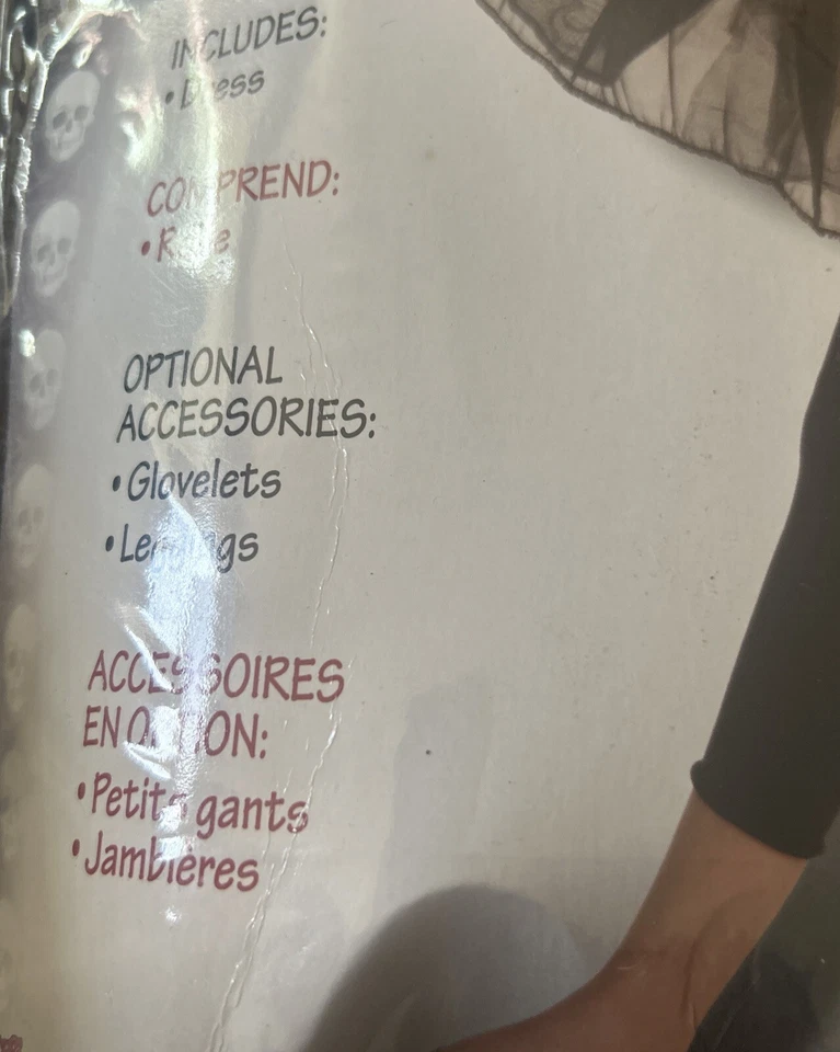 Forum Novelties 76408 Disfraz Bailarina Calavera Niños, Negro, Pequeño Foto 2 de 3