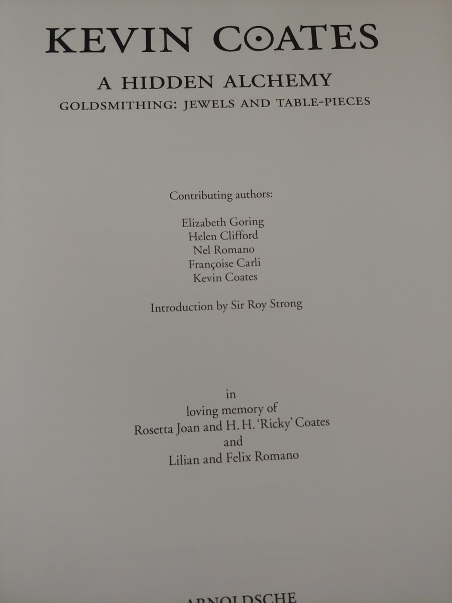 Kevin Coates : A Hidden Alchemy