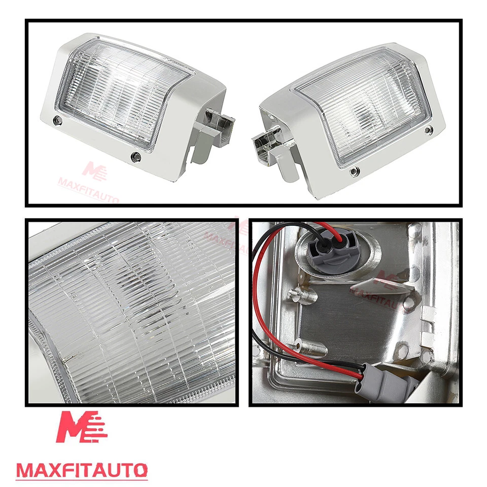 For Nissan D21 Hardbody Pickup 1986-1997 Side Marker Signal&Front Bumper Lights Foto 3 de 4