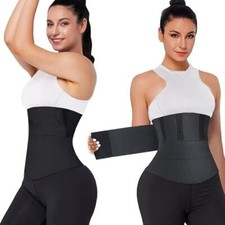 Waist Trainers for Women Belly Fat Non-Slip Trainer Waist Wrap for Stomach Wrap