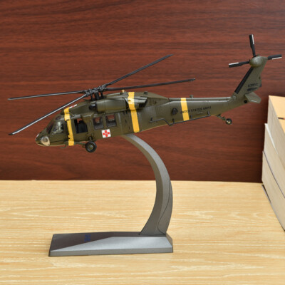 1:72 Alloy Diecast Military Model Sikorsky UH-60 Black Hawk