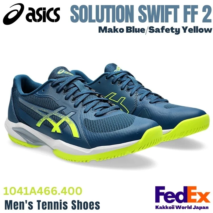 【美品】アシックス コートFF 2 ASICS Court FF 2 Mako Blue for Sale | Authenticity Guaranteed | eBay