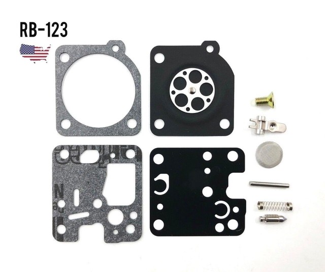 Rbk93 Zama Carburetor Rebuild Kit Gas 2cycle Needles, Diaphragm, Jets