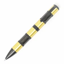 Monteverde Regatta Sport Brass & Carbon Fiber Ballpoint Pen, Brand New In Box