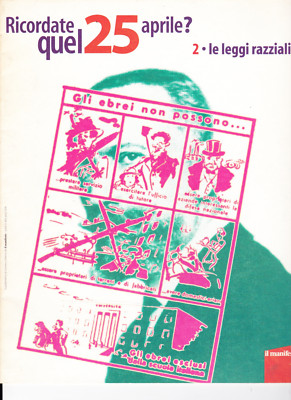 ERINNERN SIE SICH AN DEN 25. APRIL? - Nr.2 - DIE RASSENGESETZE - DAS PLAKAT