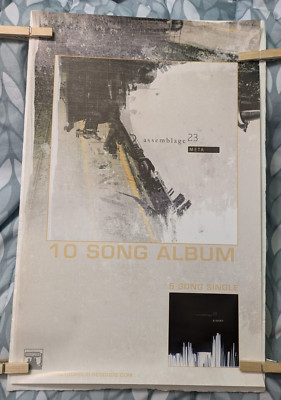 Assemblage 23 Meta 11'' x 17'' CD Album Poster, Failure, Defiance, Storm, Contempt