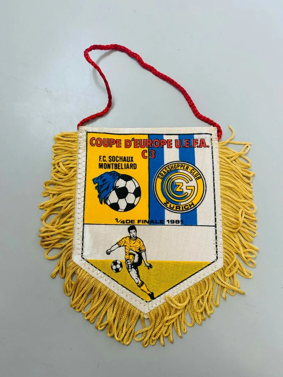 FC Chalon fanion vintage foot football pennant wimpel banderin