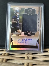 2024 Certified Football FMS-CSR Cade Stover Freshman Fabric Auto SP /349 RPA