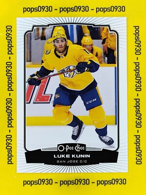 Luke Kunin, San Jose Sharks, 2023, O-Pee-Chee, #460