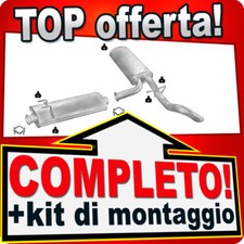 Scarico Completo per RENAULT MASTER 2 II 1.9 2.2 2.5 dCi Marmitta