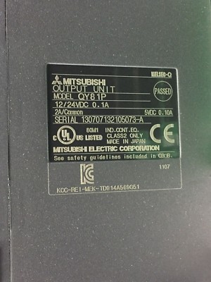 MITSUBISHI MELSEC Q PLC Q61P Q02HCPU QX82 QY81P QX42 MITSUBISHI MELSEC Q PLC Q61P Q02HCPU QX82 QY81P QX42