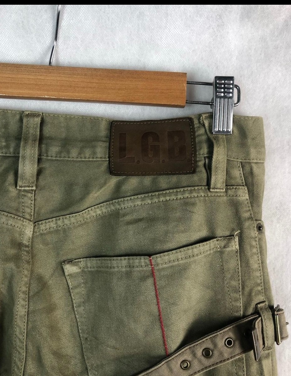 Le Grande Bleu (L.G.B.) LGB Khaki Flared Holster Pants | eBay