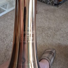 Getzen 725 Eterna II Bb/F Tenor Trombone F-Attachment Large Bore 9" Case