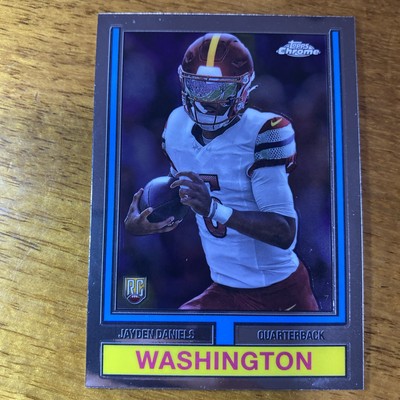 Jayden Daniels Topps Chrome Rookie Topps 1974 2024 Topps Chrome Football