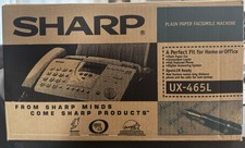 Sharp UX-465L Plain Paper Fax Machine Phone Copier