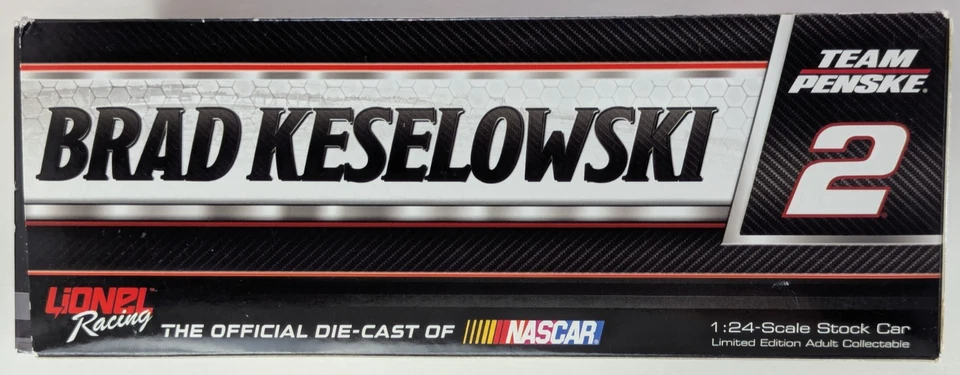 Brad Keselowski Firmado 2017 Fusion Wurth Lionel Racing 1:24 NASCAR Die-cast/505 Foto 4 de 4