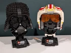 LEGO Star Wars Helmet Collection Darth Vader (75304) & Luke Skywalker (75327)