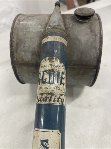 Vintage Acme Insect Bug Pump Sprayer garden collectible. Larger Unit - 第 5/21 張圖片