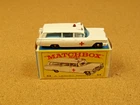 OLD VINTAGE LESNEY MATCHBOX # 54 S&S CADILLAC AMBULANCE ORIGINAL BOX