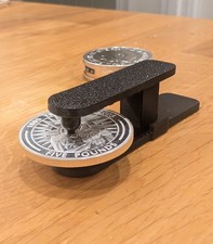 Gold & Silver Coin Ping Tester Crown / Half Crown etc 1oz Coins Bullion UK .999