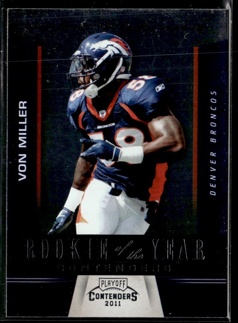 Von Miller Playoff Contenders Rookie of the Year Contenders #14 Base
