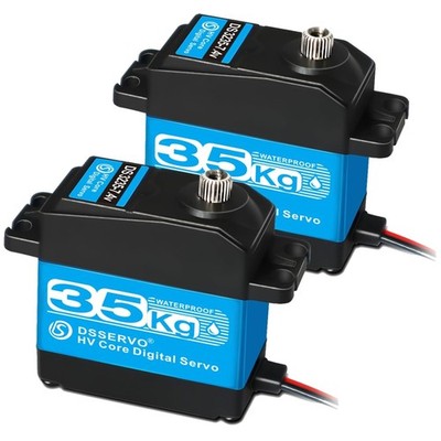 35KG RC Servo Pair for DIY Robotic Cars