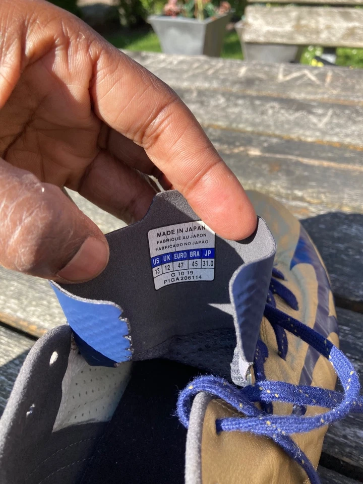 美津浓 Rebula 3 日本 FG/AG | 47 码 EU | 日本制造 | 皮革橄榄球靴 — 第 4/4 张图片