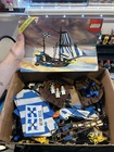 LEGO 6274 Caribbean Clipper Incomplete Parts Minifigs Vintage 90s READ