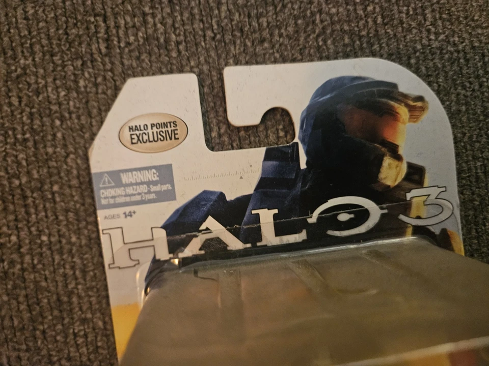 Figura de acción de juguete McFarlane coleccionable Xbox Halo 3 Gold Master Chief en caja RARA Foto 2 de 4