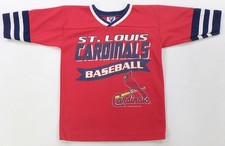 Rare Vintage TEAM RATED St. Louis Cardinals Baseball 2001 T Shirt 2000s Youth L