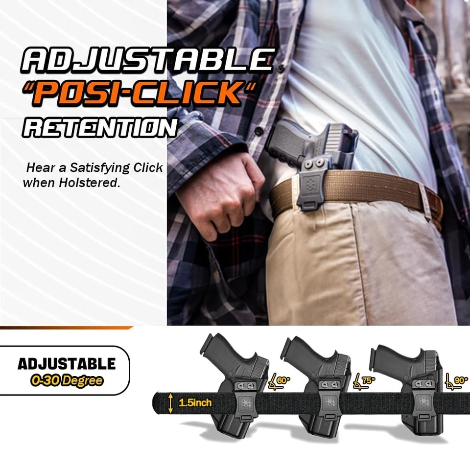 Funda Amberide IWB KYDEX para Taurus G3C / G2C / G2S y G2 PT111 / PT140 Foto 3 de 4