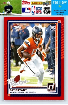 2025 Donruss #DRH-17 Pat Bryant Red /49