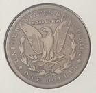 1892-CC Morgan Silver Dollar, Scarce Date! Fine/VF Condition, Richly Toned Rev — photo 2