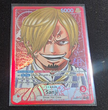 Bandai Sanji Leader PRB01-001 Alternate Art Foil Secret Rare