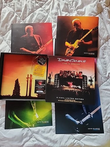 David Gilmour Live in Gdansk Vinyl Box Set 2008 Lp Pink Floyd  Rare Read Descrip