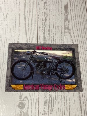 American Vintage Cycles 1913 Reading #171 Series II Motorcycle Trading Card