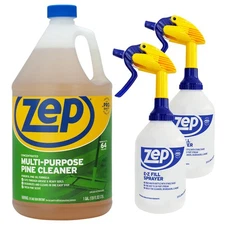 Zep Concentrated Multi-Purpose Pine Cleaner – 1 Gallon with Zep E-Z Fill