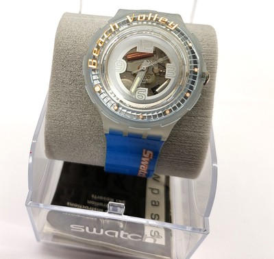 Swatch Special Access 2003 - SHK104 - CUT SHOT (Beach volley world tour) - Neu 